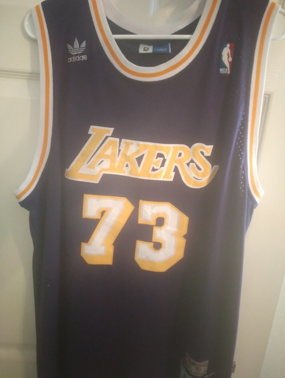 Throwback Dennis Rodman Lakers Jersey